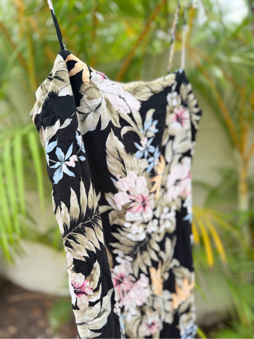 Billabong - tropical floral mini dress